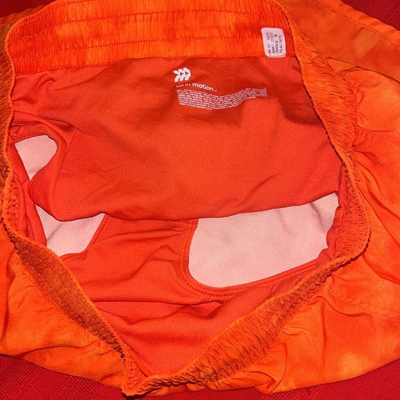 Medium Orange Running Shorts - Picture 4 of 9